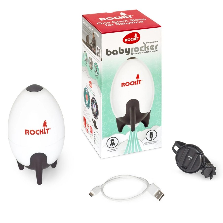 Mecedor Baby-Rocker Suave y Relajante Recargable USB  p/Cuna,Coche y Encierro (650065)