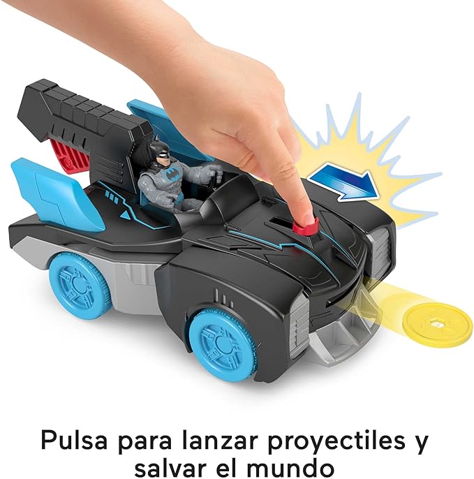 F-P Imaginext DC Super Friends Batimóvil Bat Tech 3-8a