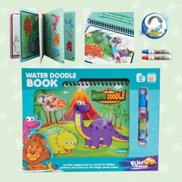 [WWCQ1303] Libro para Colorear con Agua Dinosaurios 3a+ (442367)
