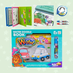 [WWCQ1308] Libro para Colorear con Agua AutoMóviles 3a+ (442398)