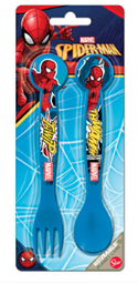 [SR51316] Juego de Cubiertos Blister Set/2  Spiderman