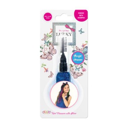 [AAT16157] Máscara  para Colorear el Cabello Azul con Brillantina  3a+ (36157)